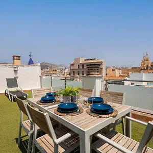 C103 - Sunny Terrace, Old Town Views , Malaga Spain